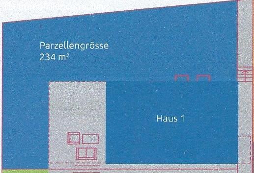 Der Grundstückszuschnitt.