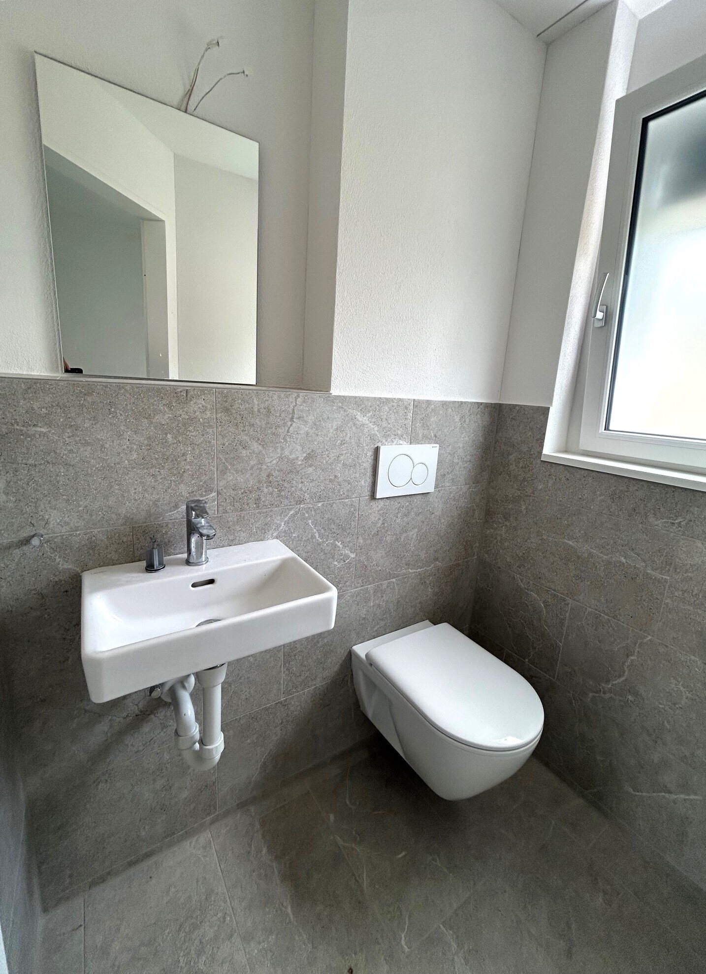 Das WC im EG