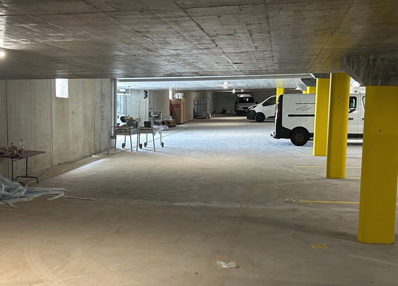 Tiefgarage innen