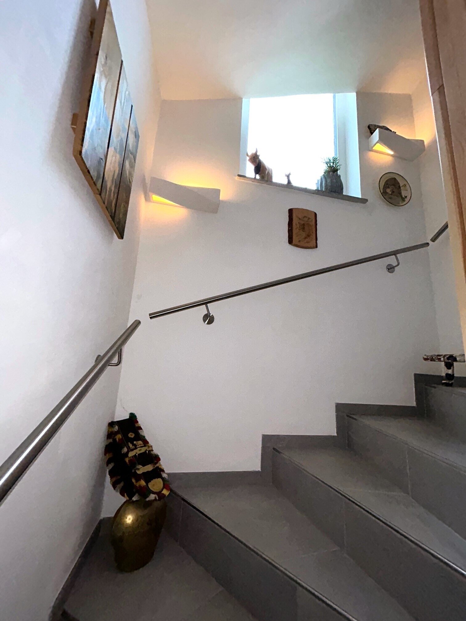 Nun ab in das Untergeschoss