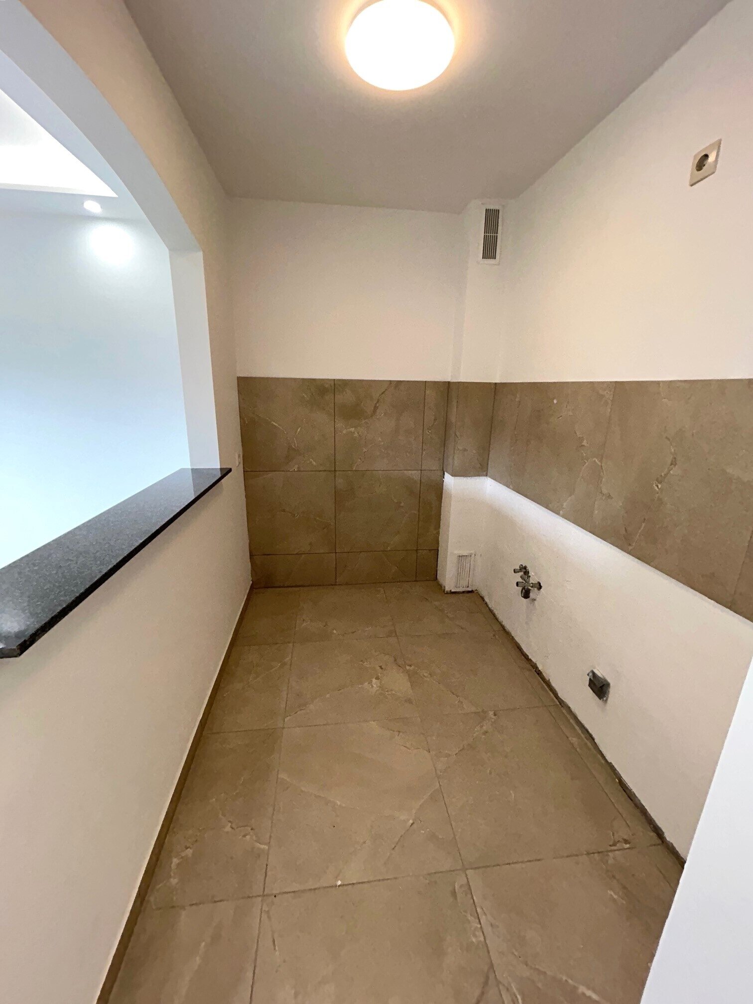 Und hier der Platz für Ihre neue Küche